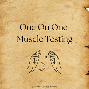 One On One Muscle Testing